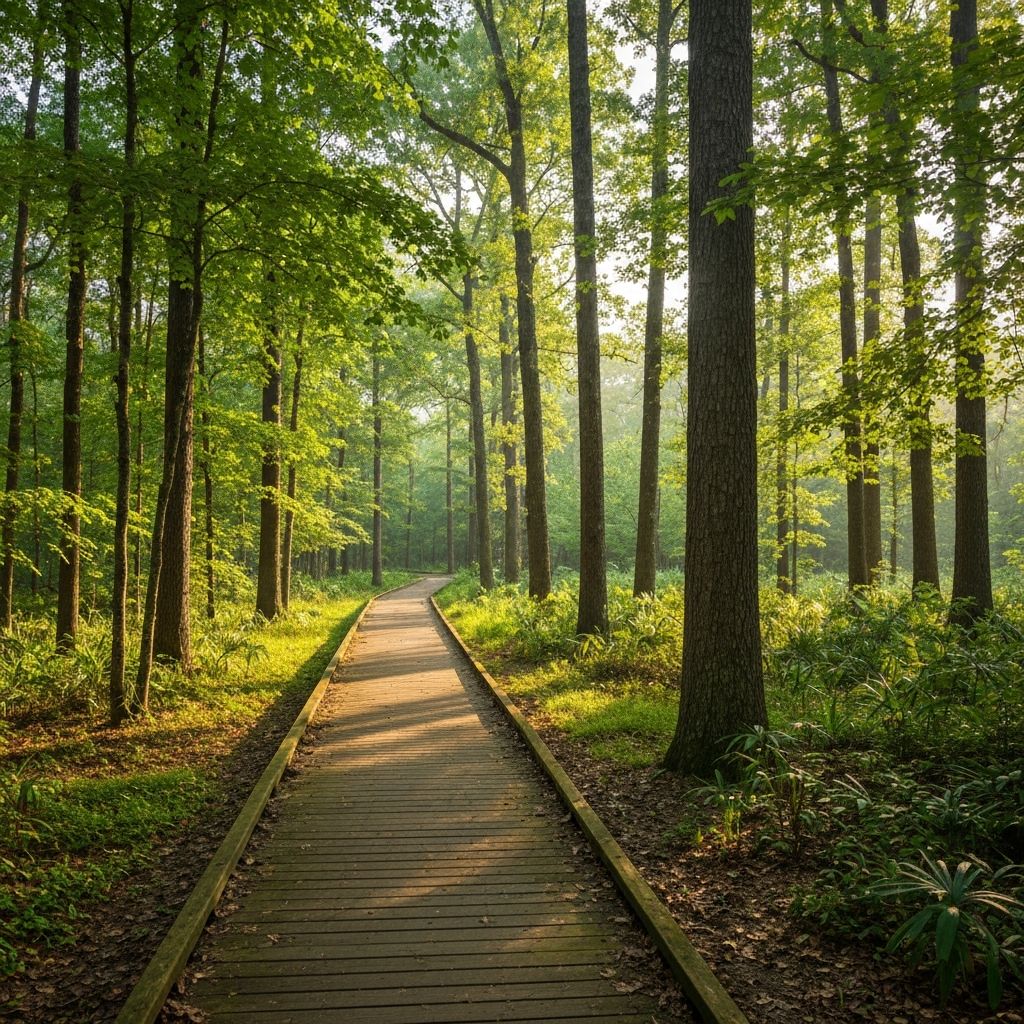 Nature trails near Woodstock